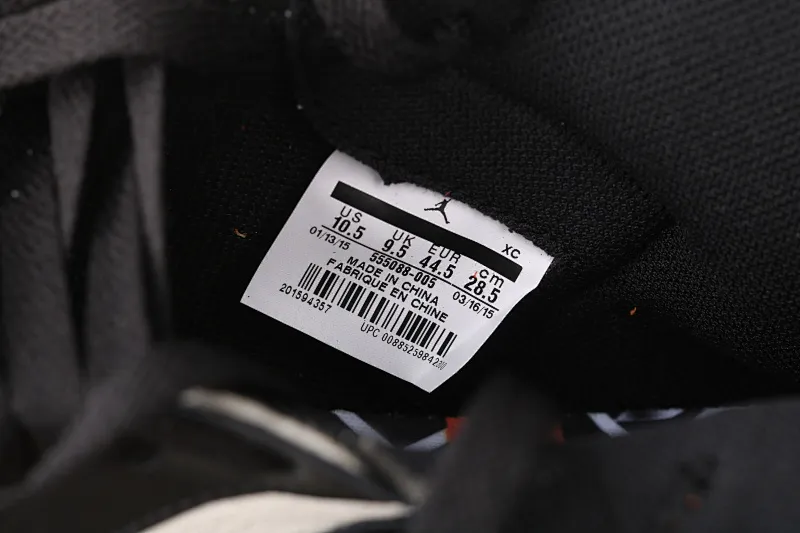 All categories Air Jordan Jordan series basketball shoes Air Jordan 1 High pure original version Air Jordan 1 Retro High OG AJ1 Joe 1 black orange white smashed backboard 555088-005